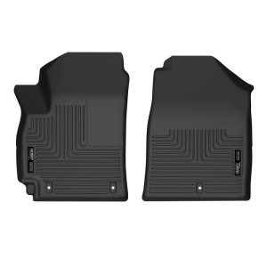 Lincoln Corsair Floor Mats - Front - Husky Liners - X-act Contour - Black - `20-`22 Lincoln Corsair Floor Mats - Front - Husky Liners - X-act Contour - Black - `20-`22